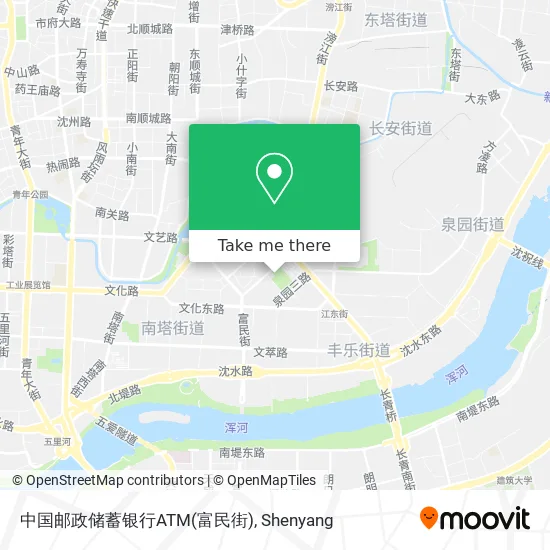 中国邮政储蓄银行ATM(富民街) map