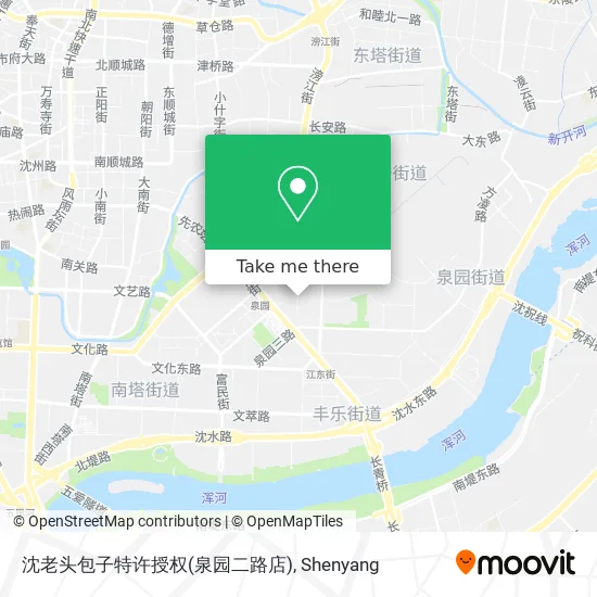 沈老头包子特许授权(泉园二路店) map