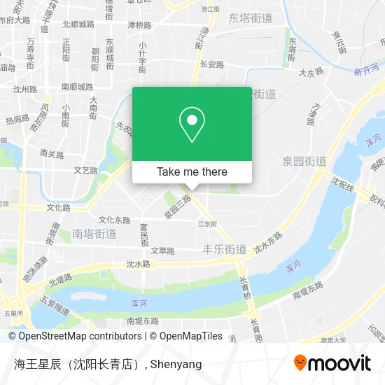 海王星辰（沈阳长青店） map