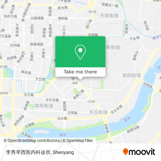李秀琴西医内科诊所 map