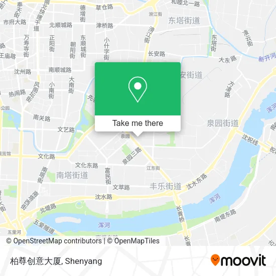 柏尊创意大厦 map