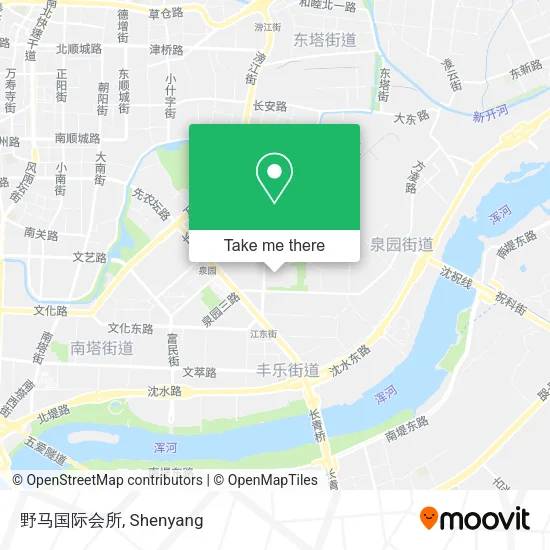 野马国际会所 map