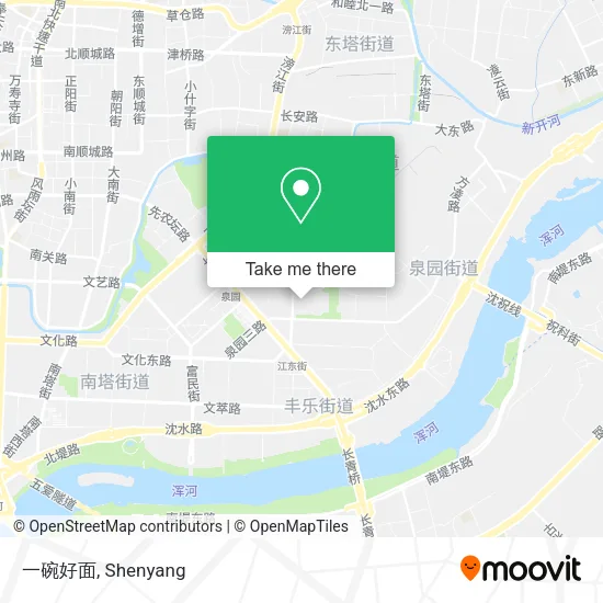一碗好面 map