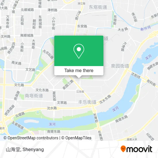 山海堂 map