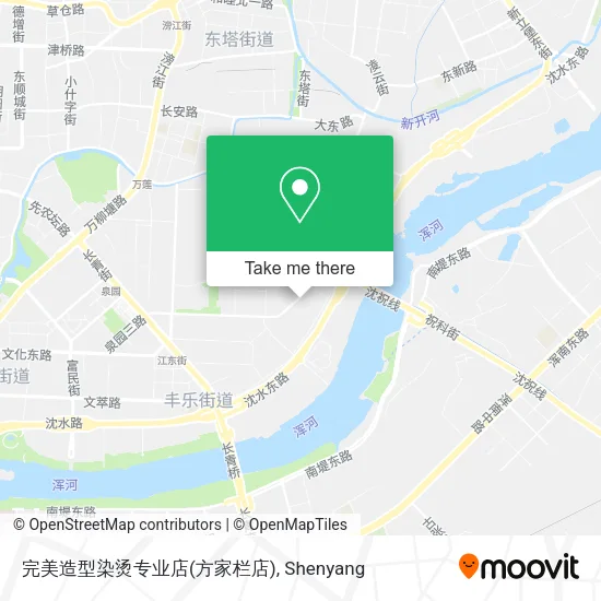 完美造型染烫专业店(方家栏店) map