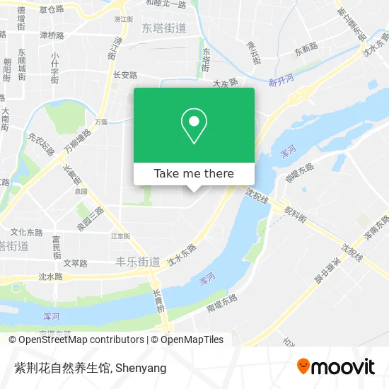 紫荆花自然养生馆 map