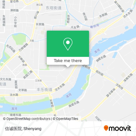 信诚医院 map