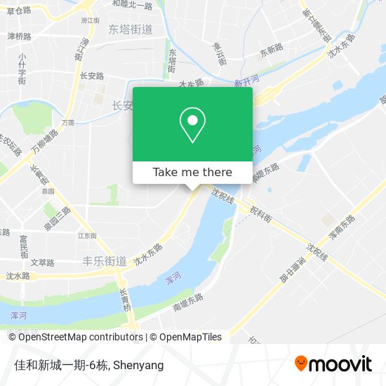 佳和新城一期-6栋 map