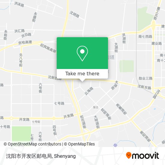 沈阳市开发区邮电局 map