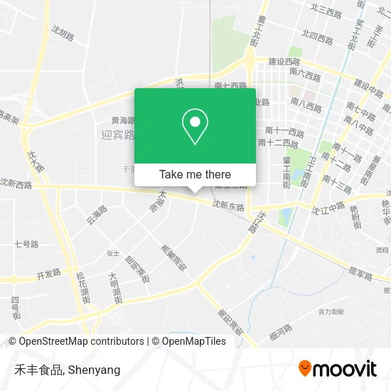 禾丰食品 map