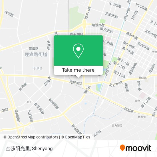 金莎阳光里 map