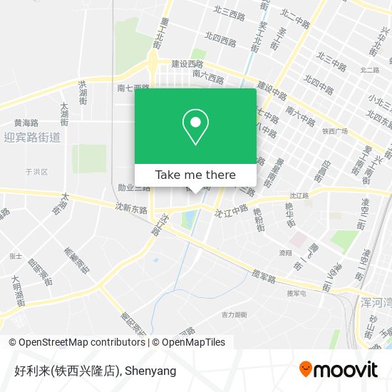 好利来(铁西兴隆店) map