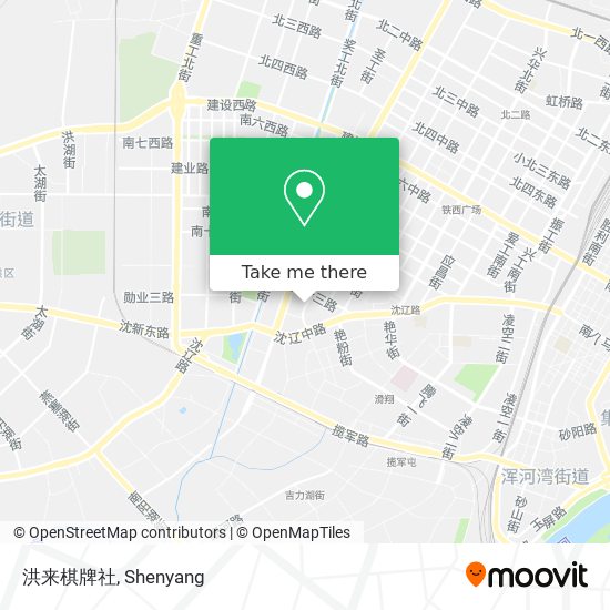 洪来棋牌社 map