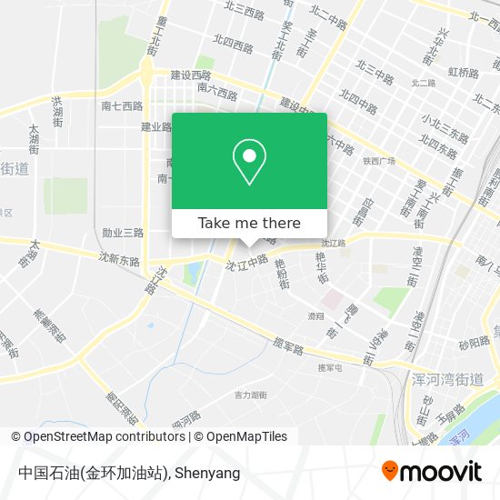 中国石油(金环加油站) map