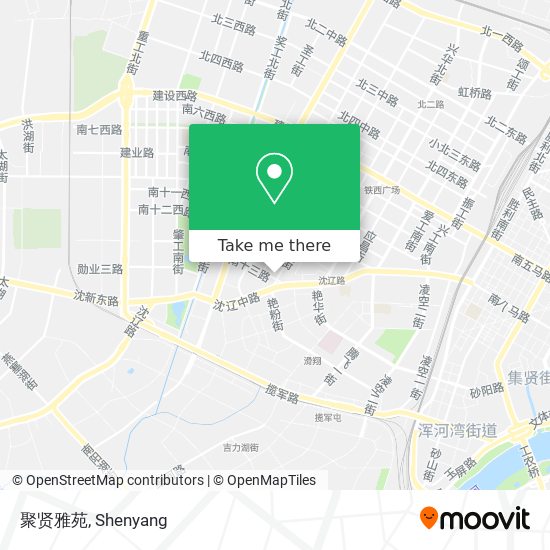 聚贤雅苑 map