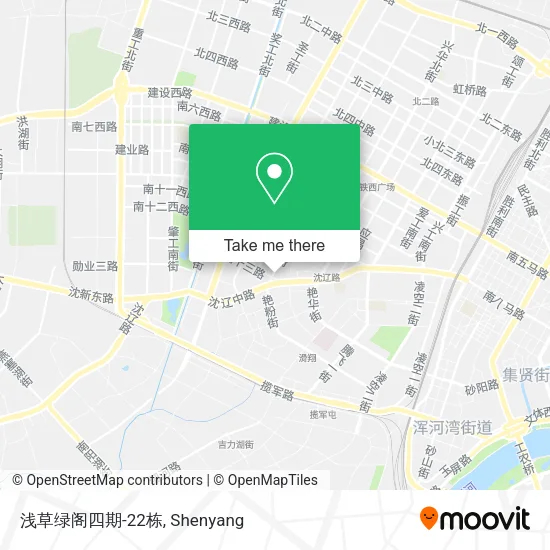 浅草绿阁四期-22栋 map