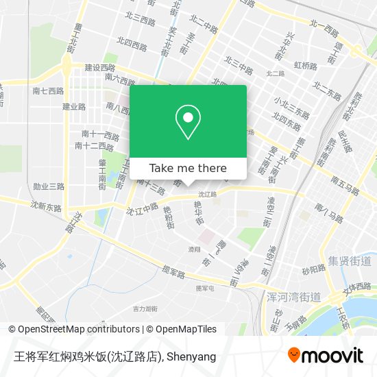王将军红焖鸡米饭(沈辽路店) map