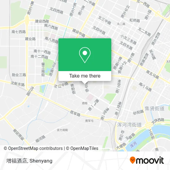增福酒店 map