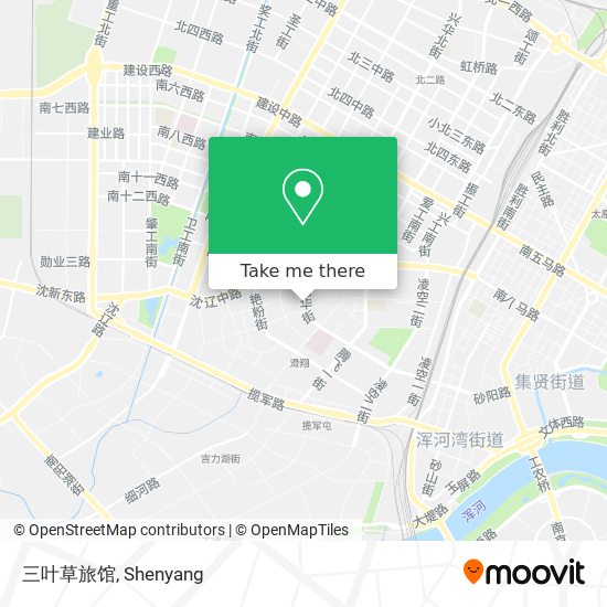 三叶草旅馆 map