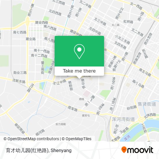 育才幼儿园(红艳路) map