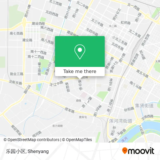 乐园小区 map