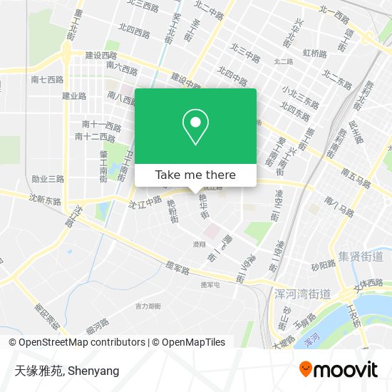 天缘雅苑 map