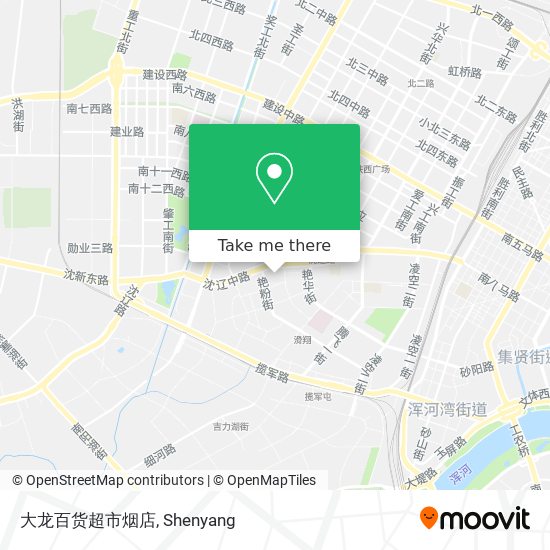 大龙百货超市烟店 map
