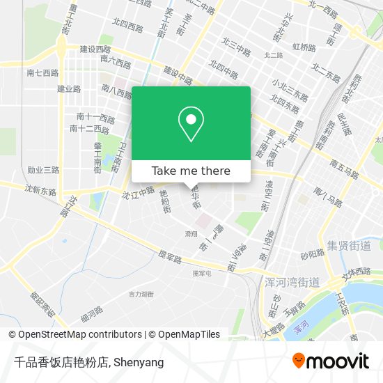 千品香饭店艳粉店 map
