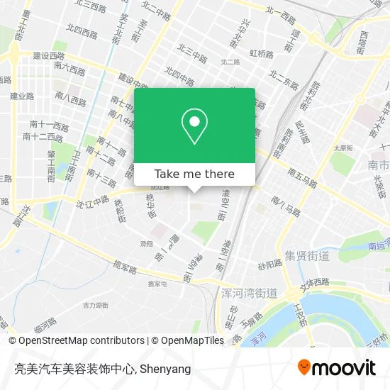 亮美汽车美容装饰中心 map