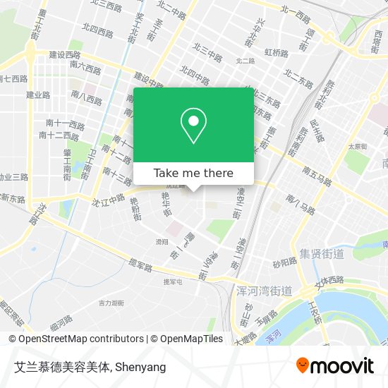 艾兰慕德美容美体 map