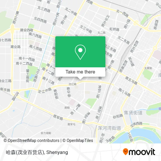 哈森(茂业百货店) map