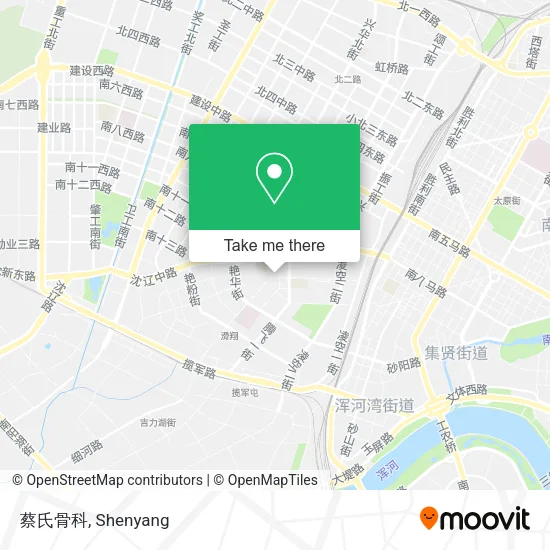 蔡氏骨科 map