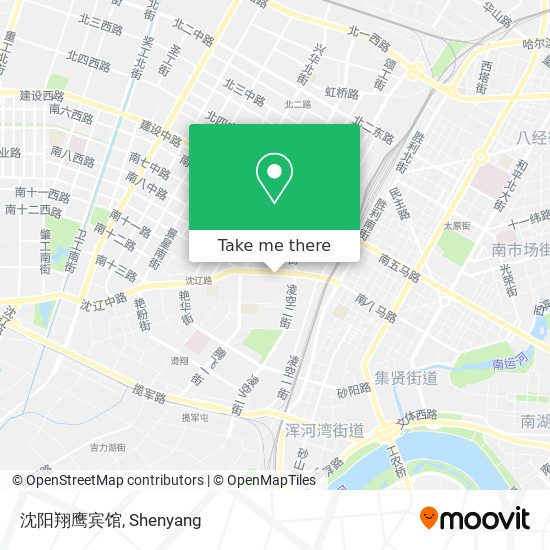 沈阳翔鹰宾馆 map