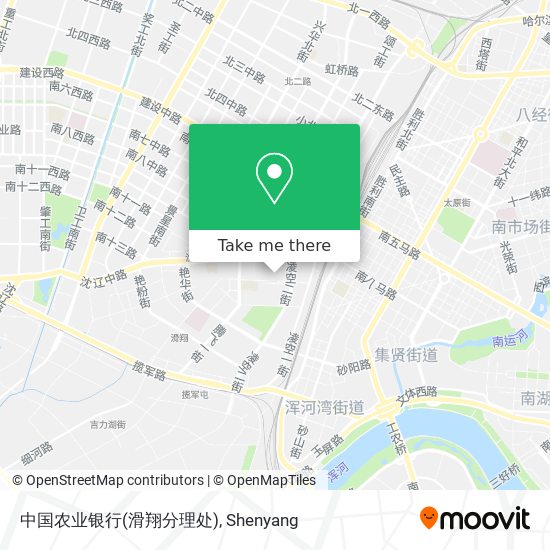 中国农业银行(滑翔分理处) map