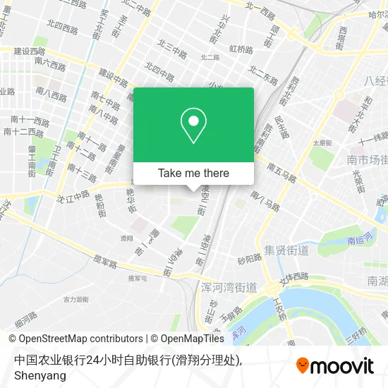 中国农业银行24小时自助银行(滑翔分理处) map