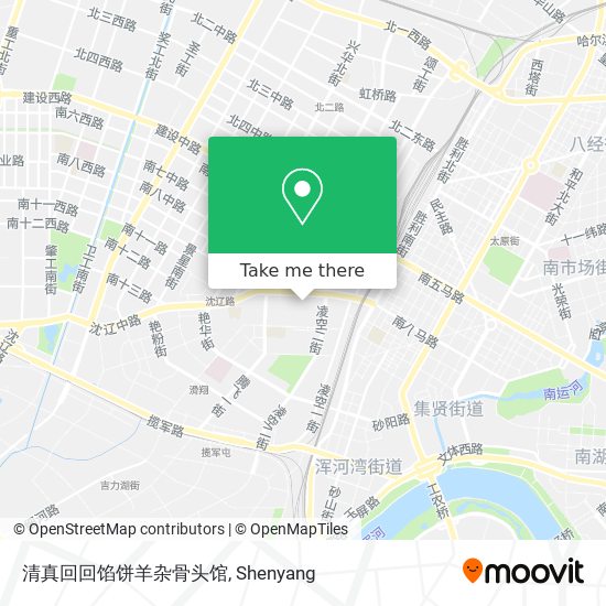 清真回回馅饼羊杂骨头馆 map