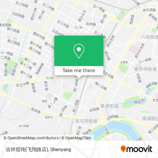 吉祥馄饨(飞翔路店) map