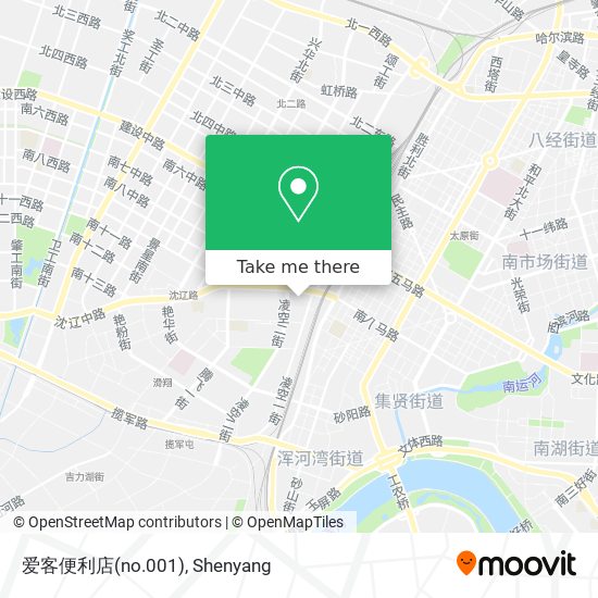 爱客便利店(no.001) map
