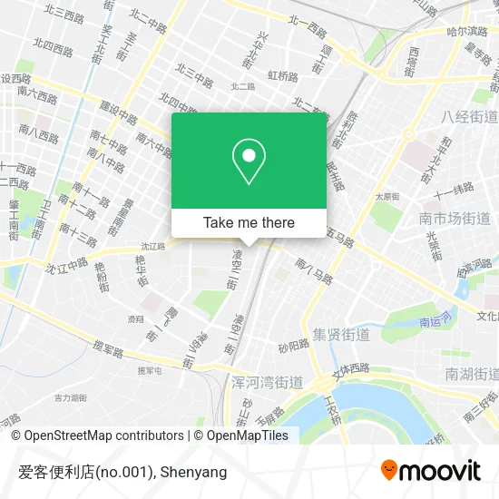 爱客便利店(no.001) map