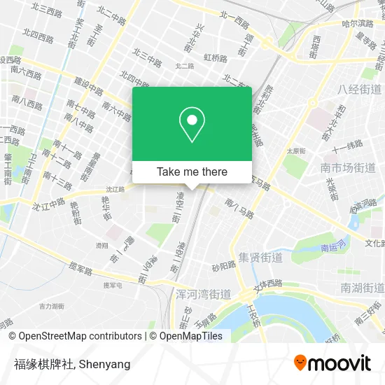 福缘棋牌社 map