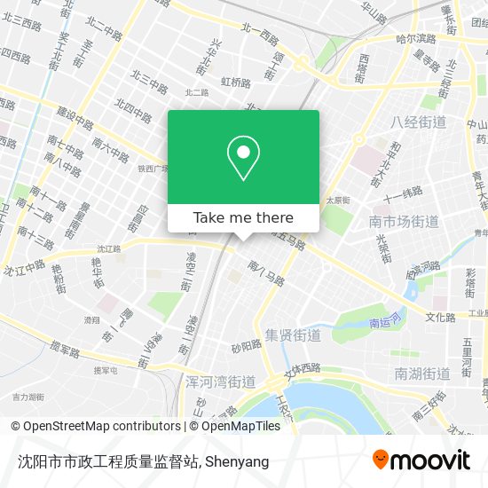 沈阳市市政工程质量监督站 map