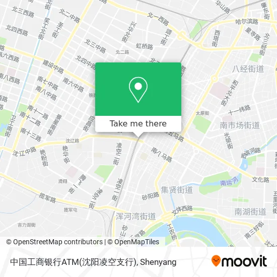 中国工商银行ATM(沈阳凌空支行) map