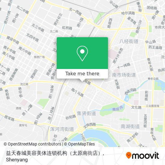 益天春城美容美体连锁机构（太原南街店） map