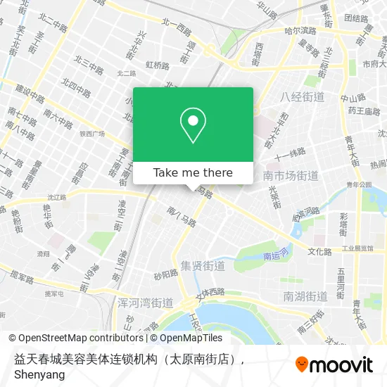 益天春城美容美体连锁机构（太原南街店） map