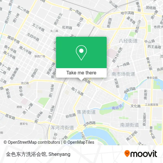 金色东方洗浴会馆 map