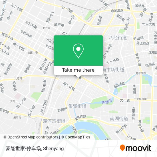 豪隆世家-停车场 map