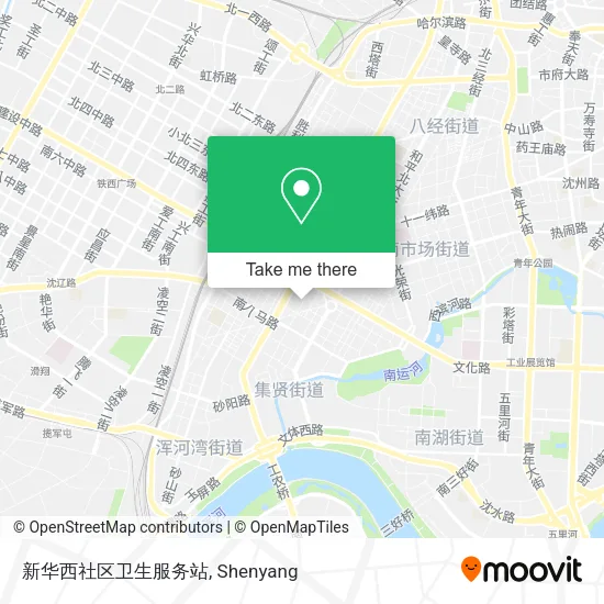新华西社区卫生服务站 map