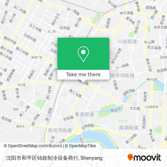 沈阳市和平区铈政制冷设备商行 map