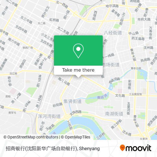 招商银行(沈阳新华广场自助银行) map