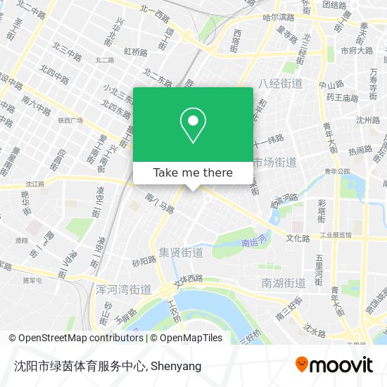 沈阳市绿茵体育服务中心 map